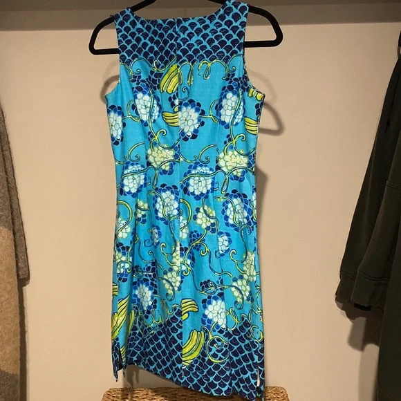 Vintage Lilly Pulitzer koi fish print dress - Picture 4 of 4